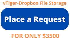 vtiger dropbox file storage