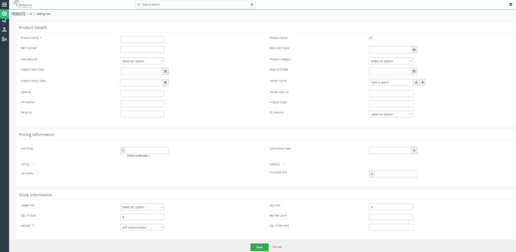 Billing CRM