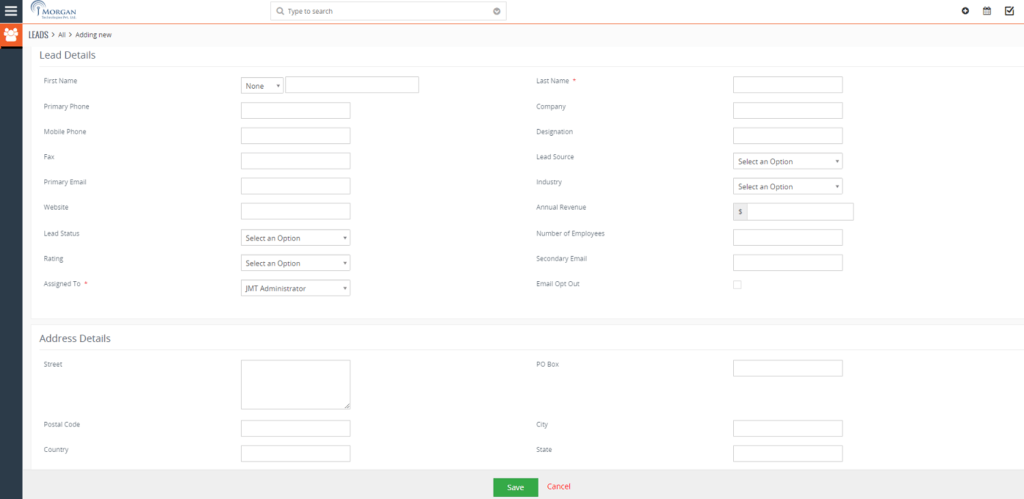 Sales Pipeline CRM